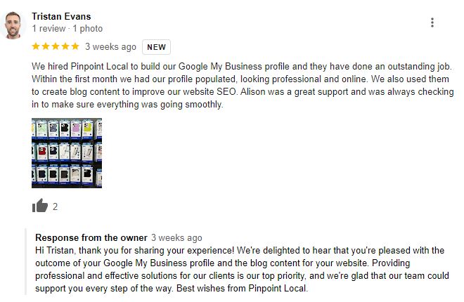 Enhancing BUsiness Local SEO with Google Reviews