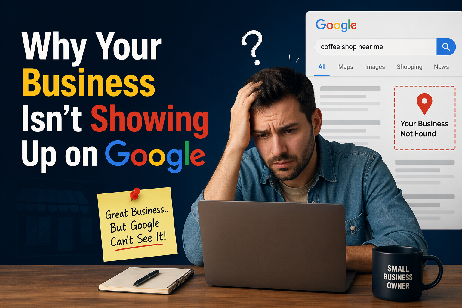 Why Your Business Isn’t Showing Up on Google