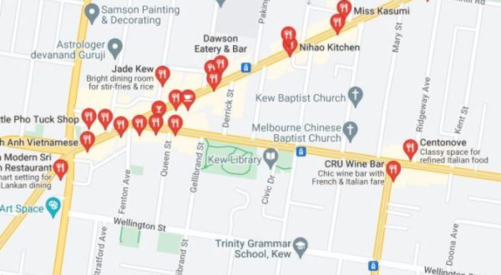 Local Restaurants in Kew Vic 3101 Local Restaurants in Kew Vic 3101